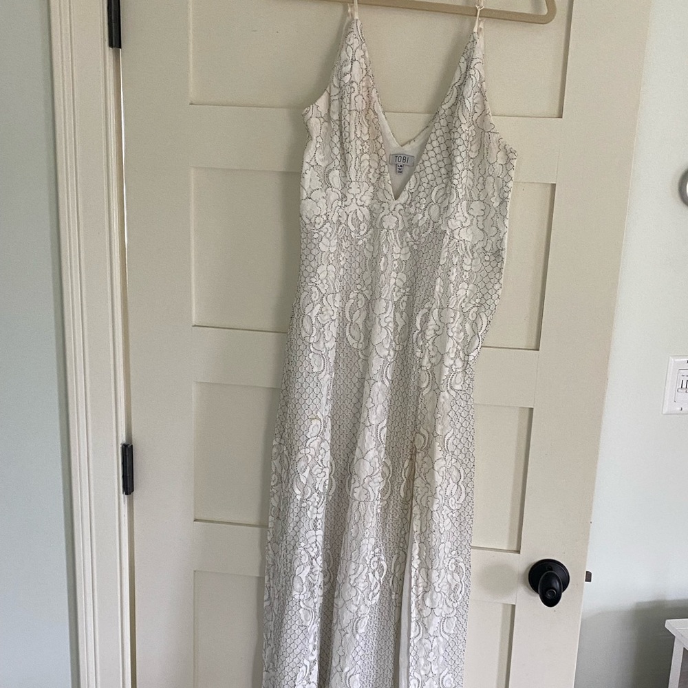 Tobi white maxi dress